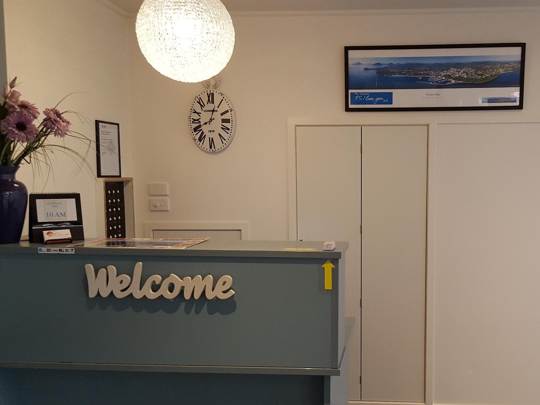 Port Stephens Motel Nelson Bay Eksteriør billede