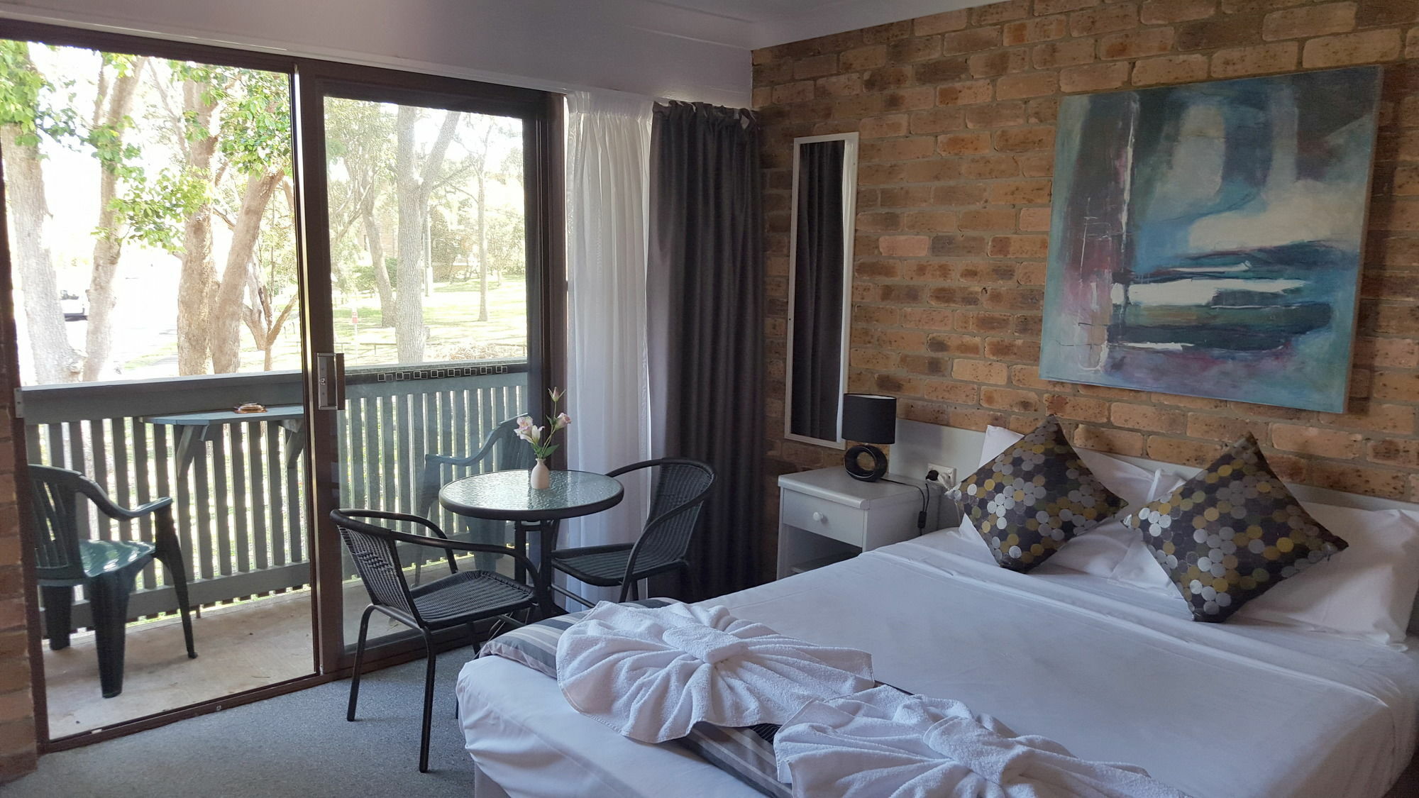 Port Stephens Motel Nelson Bay Eksteriør billede